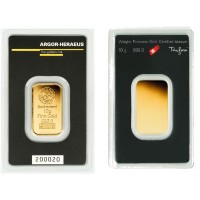 Argor-Heraeus Gold Bar - 1g (Members' Exclusive)