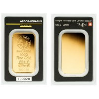 Argor-Heraeus Gold Bar - 100g